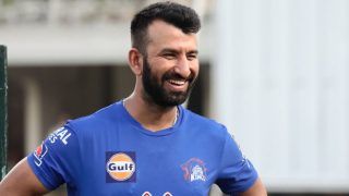 IPL 2021: Cheteshwar Pujara Slams Bowlers All Over The Park in Chennai Super Kings Training Session | WATCH